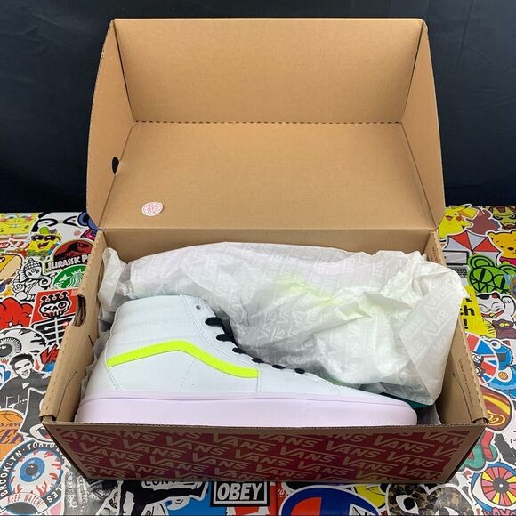 Vans Comfy Cush SK8 Hi fluorescent Women’s Various Sizes - Picture 11 of 11